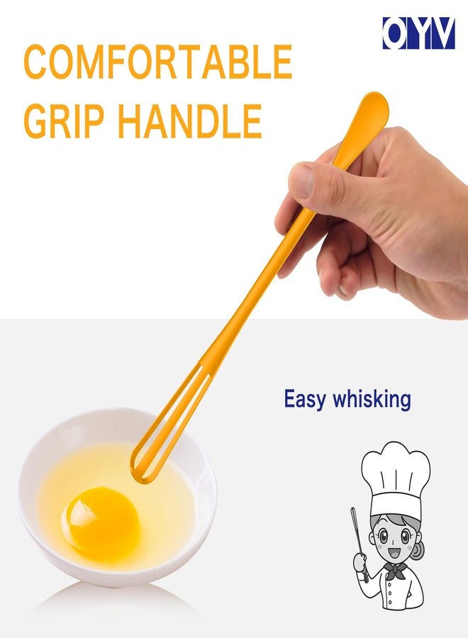 OYV multifunctional mini whisk,mini spoon,small whisks for cooking,tiny whisk 2 pieces,mini small wisk,for Blending,Whisking,Beating Ingredients, Mixing Sauces - Image 5
