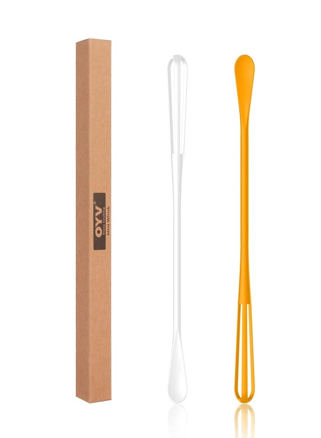 OYV multifunctional mini whisk,mini spoon,small whisks for cooking,tiny whisk 2 pieces,mini small wisk,for Blending,Whisking,Beating Ingredients, Mixing Sauces - Image 1