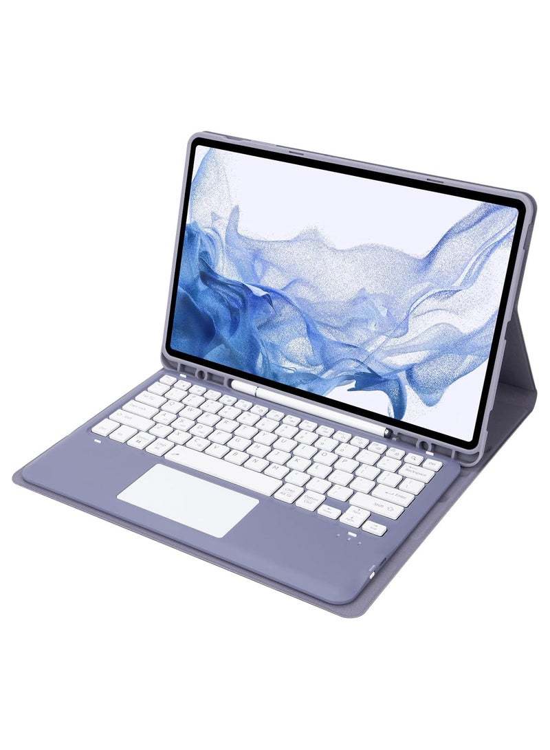 general Keyboard Case Compatible with Samsung Galaxy Tab S10 Ultra 14.6 Inch 2024 with Detachable Touch Keyboard and Protective Case with Pen Slot - Image 3