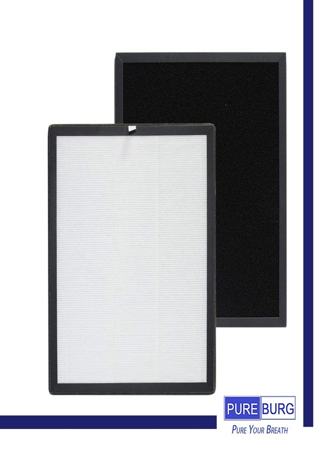 PUREBURG فلتر بديل من بيوربيرغ متوافق مع أجهزة تنقية الهواء من سلسلة Wagner Switzerland WA777 883 885 886 وLEMARC USA WA777، عبوة من قطعتين H13 True HEPA لتنقية الهواء من الغبار والمركبات العضوية المتطايرة - Image 3