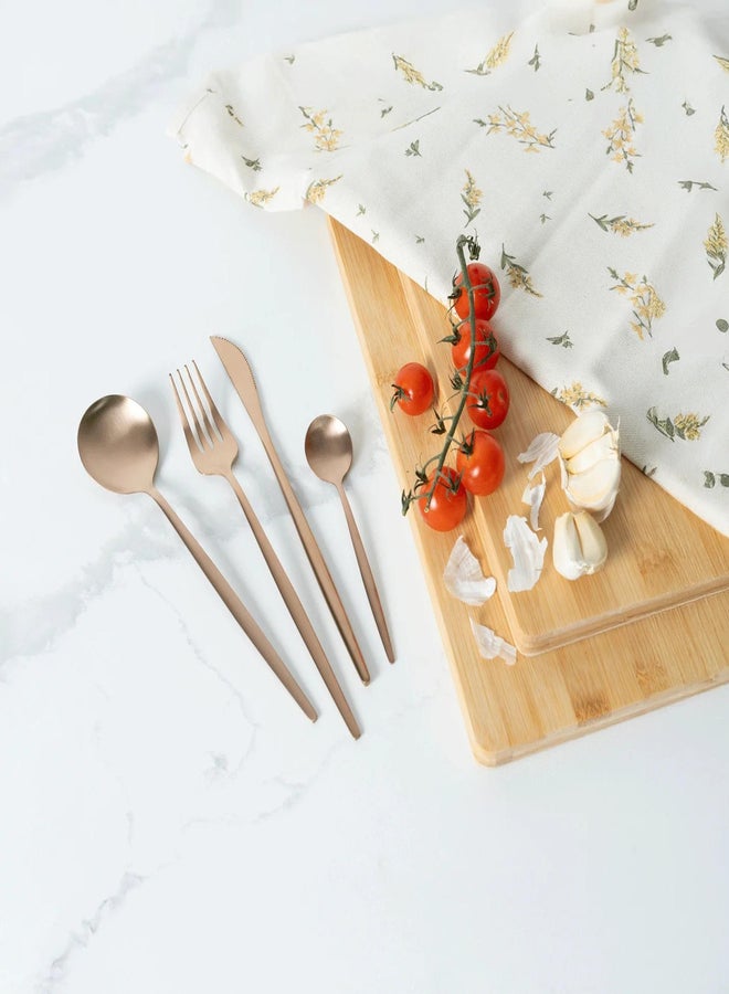 VAV GET 24-Piece Flatware Cutlery Set For 6 People - Image 1