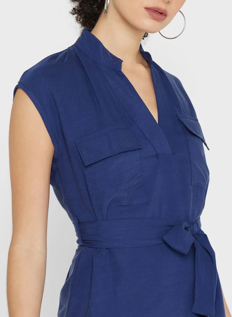 trendyol Side Split Pocket Detail Dress