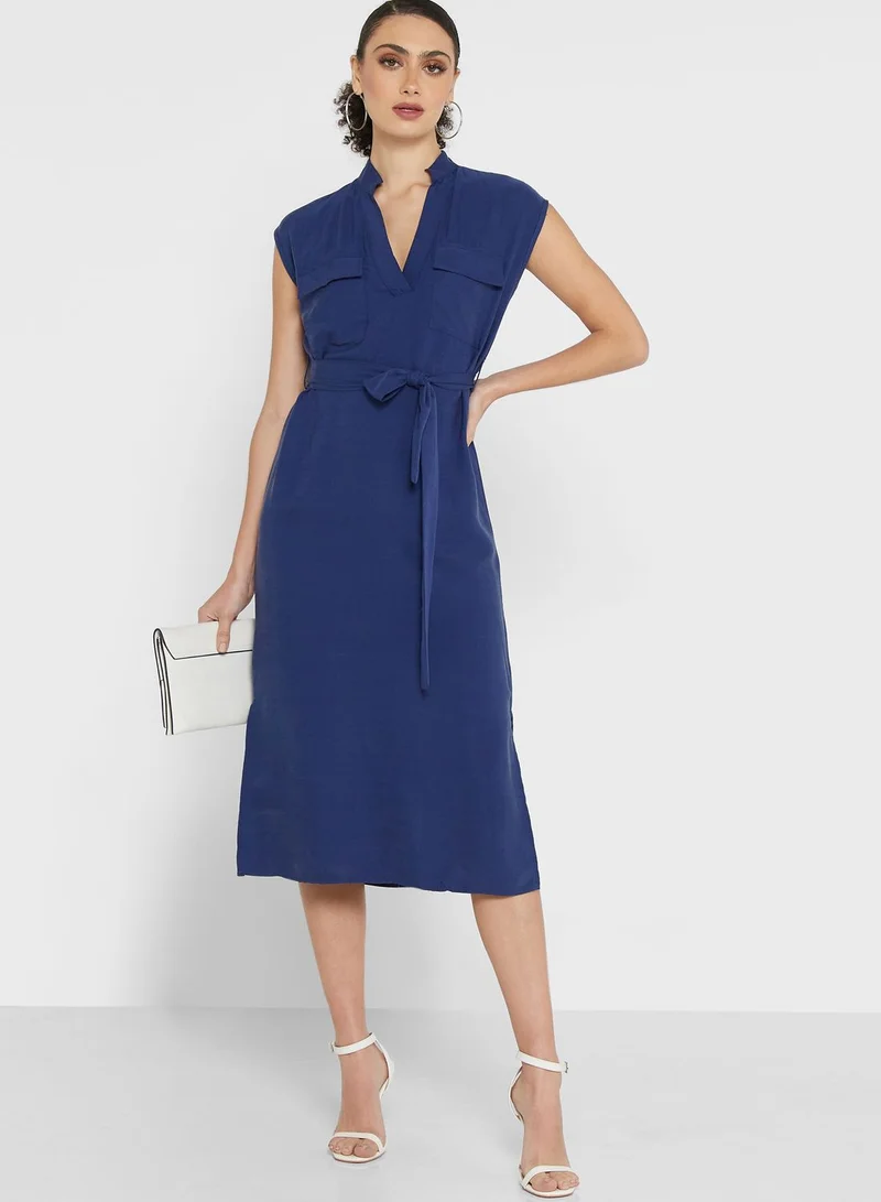 trendyol Side Split Pocket Detail Dress