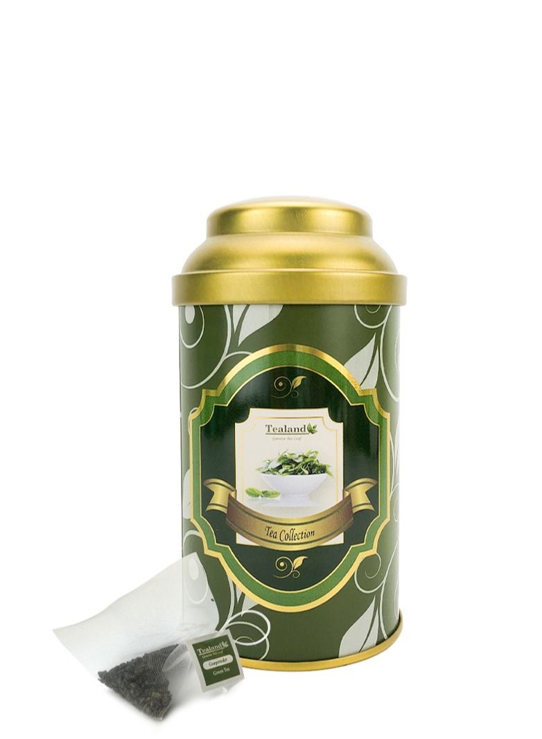 Tealand Pyramid Gunpowder Special Strong Malty Loose Leaf Breakfast Invigorating Aroma 15pcs  - Image 1