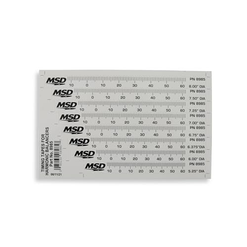 MSD 8985 Timing Tapes for Harmonic Balancers - Image 1