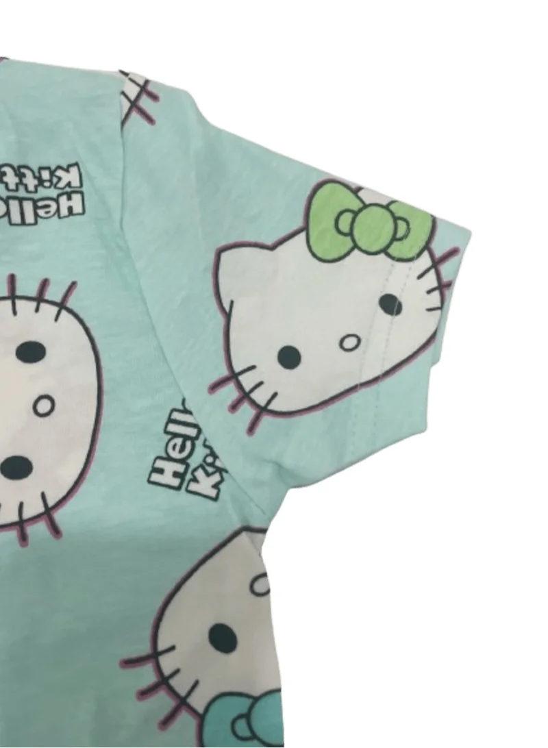 Hello Kitty Printed Fit-and-Flare Dress