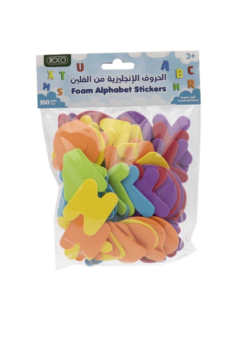 ROCO Sheet Alphabet Letters Assorted Color