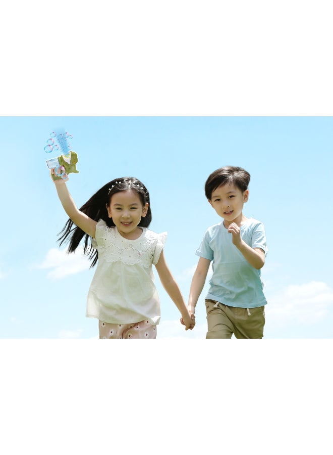 Galaxy Toys لعبة مسدس فقاعات كبيرة مع محلول فقاعات - مسدس فقاعات عالي الإنتاج للأطفال للعب في الهواء الطلق والاحتفالات - Image 4