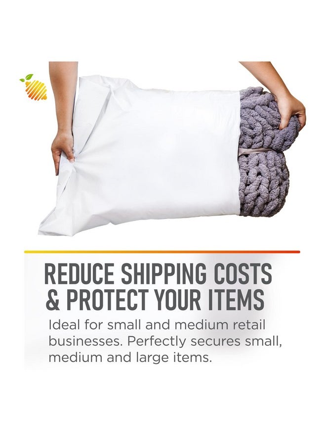 Lemon Hero Xxl Jumbo Expansion Poly Mailers 24 X 21 X 6 Inches (Expandable Gusseted) 30 Pack Tough Plastic Privacy Mailing Envelopes From Lemon Hero Office Solutions  - Image 3