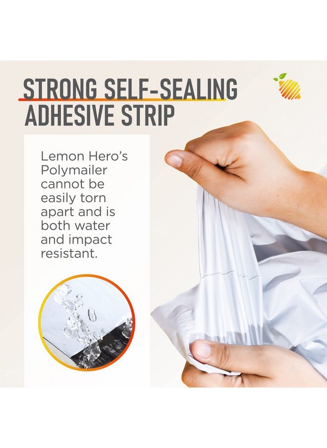 Lemon Hero Xxl Jumbo Expansion Poly Mailers 24 X 21 X 6 Inches (Expandable Gusseted) 30 Pack Tough Plastic Privacy Mailing Envelopes From Lemon Hero Office Solutions  - Image 4