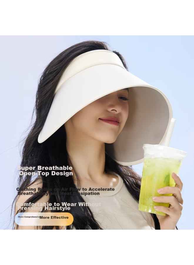 MISSION UV Mission Uv Sun Protection Hat For Women, Sun Visor, Sun Hat, Visor Cap, Cool Hat, Summer Outdoor Face-covering Uv Protection Wide Brim Hat - Image 2