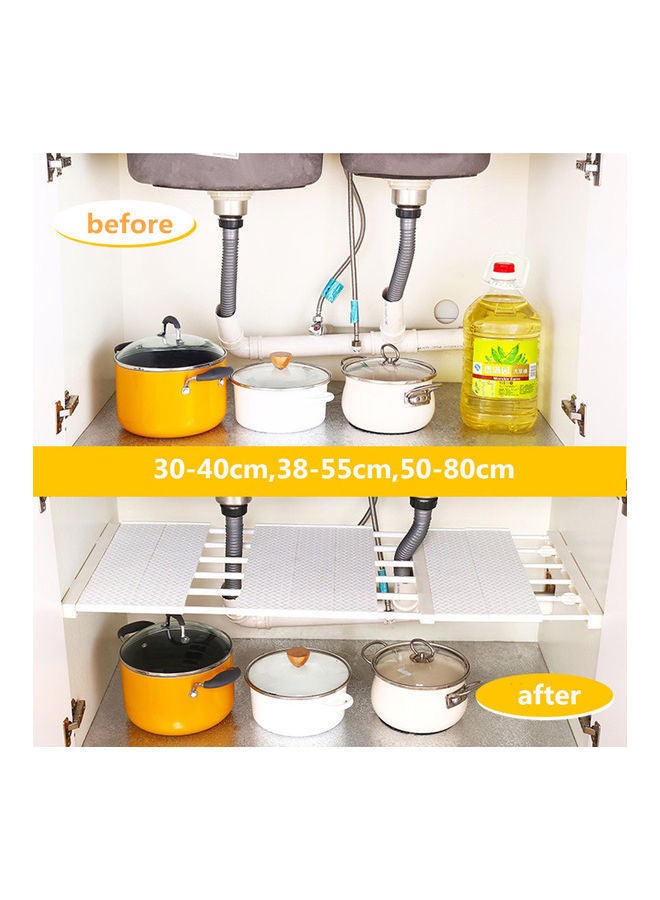 NIBEMINENT Closet Cabinet Shelf Brown 530grams  - Image 4