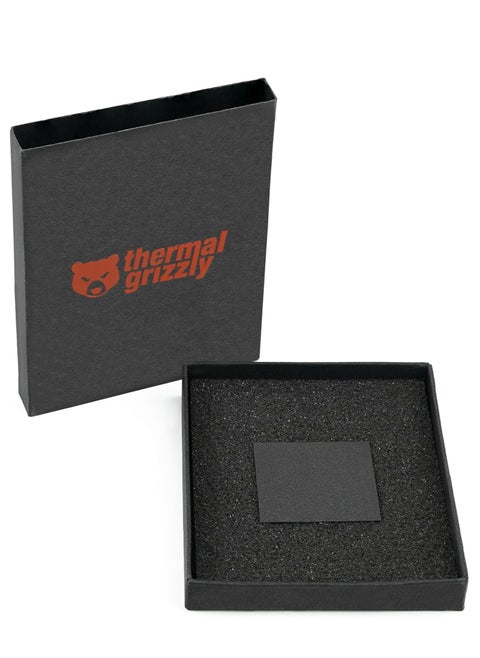 Thermal Grizzly Carbonaut - Advanced Carbon Thermal Pad for RTX 2080 Ti - Maximum Thermal Conductivity, Reusable and Adaptable Surface for CPU/GPU - (25x25x0.2mm)
