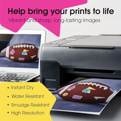 PPD Satin Photo Paper for Inkjet Printer, Premium Pearl Luster Finish 11 x 17 Size Sheets for Printable Photos, Thick 255 gsm 68 lbs 10.5 mil, White, Water Resistant & Instant Dry Prints (50 Pack) - Image 5