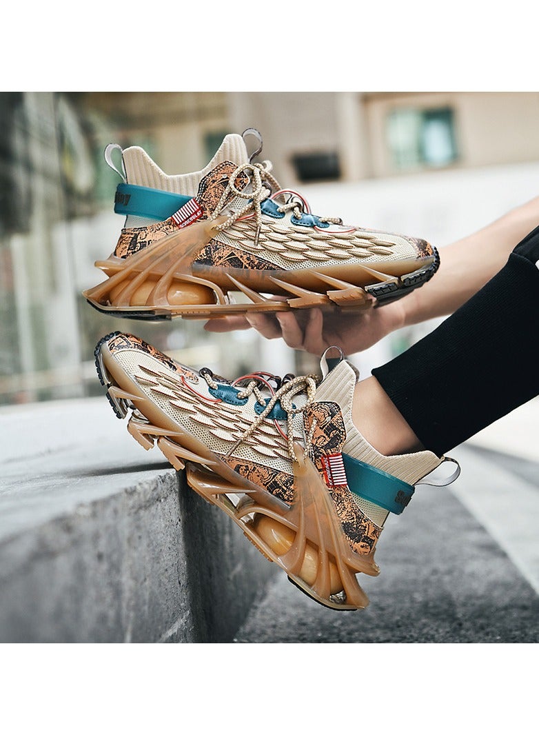KUYING New Beacon Blade Sole Flyknit Sports Shoes - Image 2