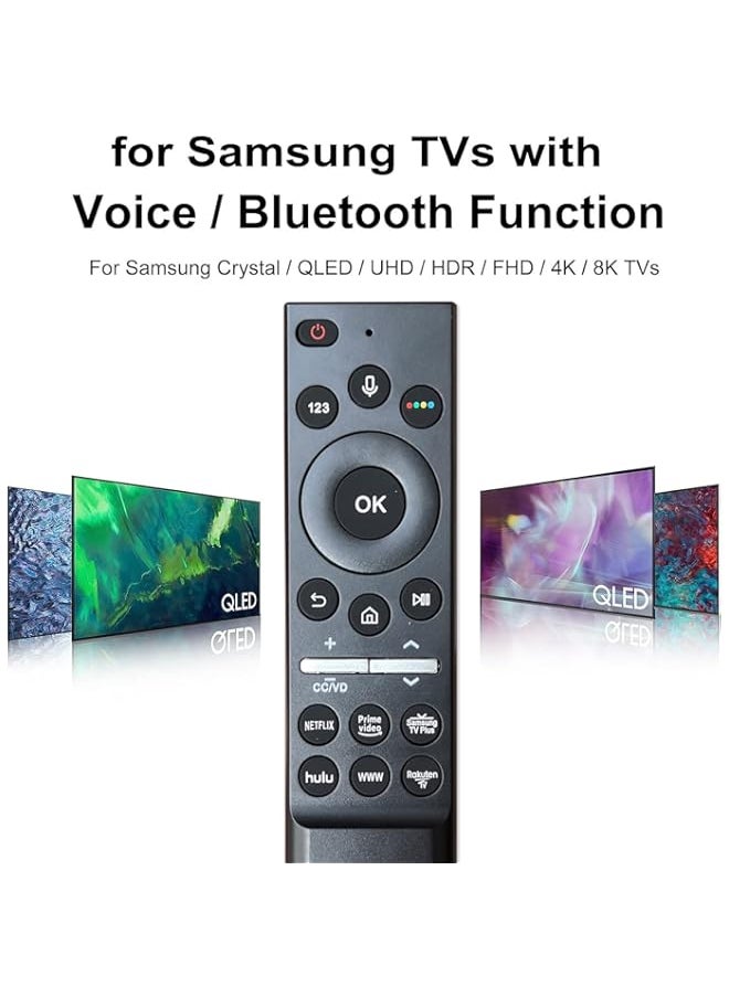 Generic - A6 Universal Voice Remote Control for All Samsung TV LED QLED 4K 8K UHD HDR Smart TV,Compatible with BN59 01363,BN59 01357,BN59 01358,BN59 01330... - Image 1