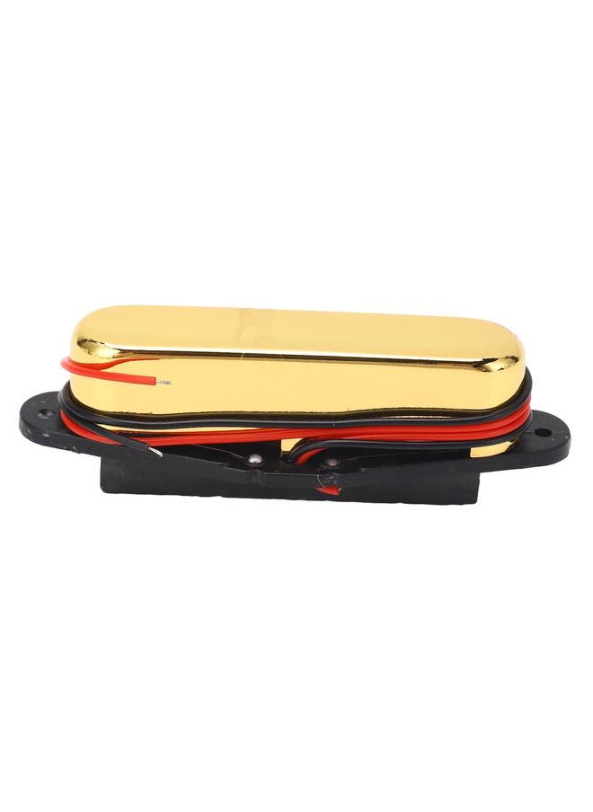 Thoraya - Electric Guitar Single Coil Pickup Retro Magnetic Guitar Neck Pickup for TL Bass Replacement Gold - Image 1