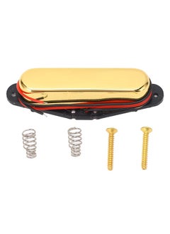 Thoraya Electric Guitar Single Coil Pickup Retro Magnetic Guitar Neck Pickup for TL Bass Replacement Gold  - Image 1