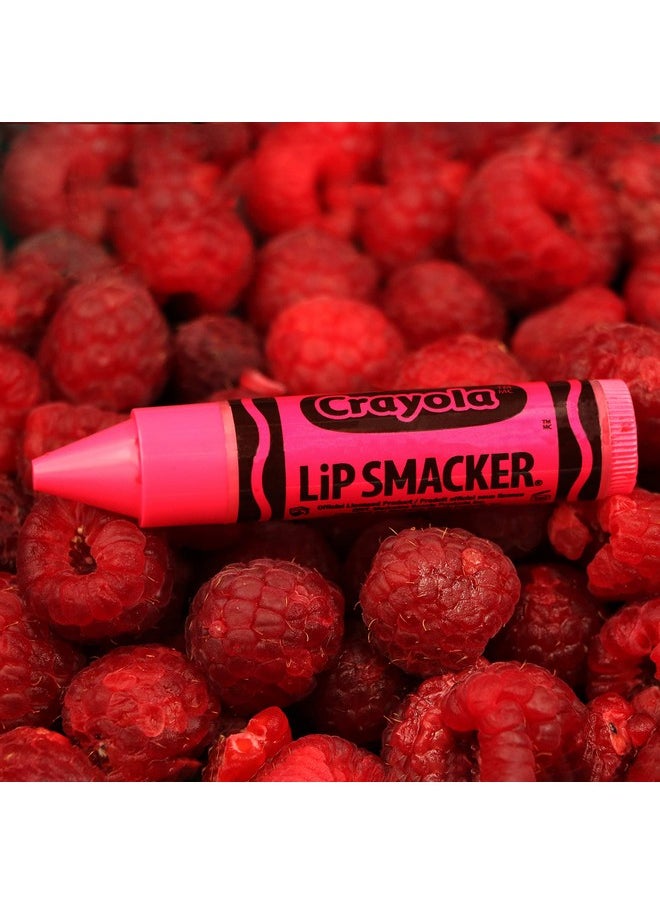 Lip Smacker Lip Smacker Crayola Lip Balm Party Pack - 8 Moisturizing Lip Balms, Cotton Candy, Orange, Sherbert, Watermelon, Berry, Apple, Banana, Hydrating & Protecting - Cruelty-Free  - Image 2