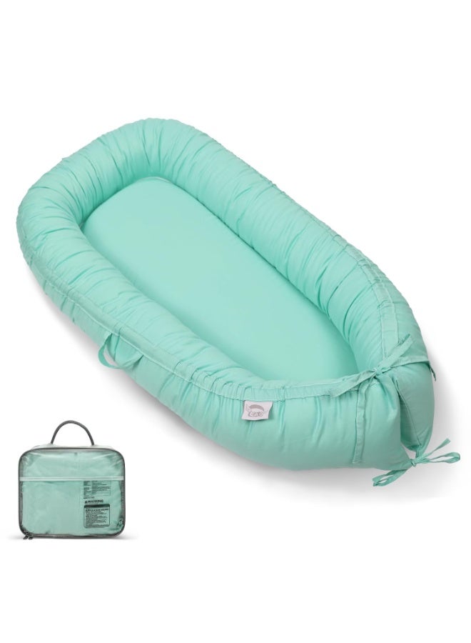 EAQ Baby Lounger, Infant Lounger for Newborn,Portable Baby Nest Cover Breathable & Soft, Newborn Essentials - Image 1