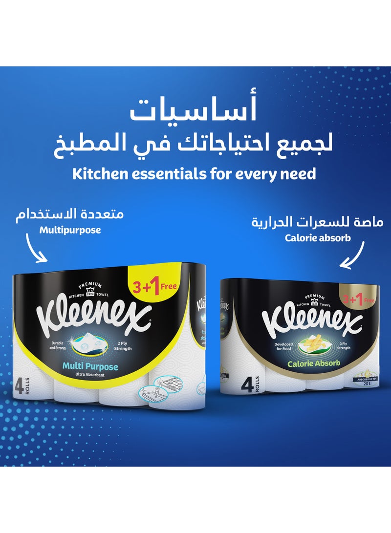 Kleenex Multi Purpose Kitchen Tissue Paper Towel Pack of 6 - Image 5