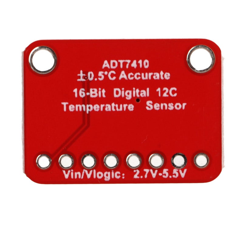TRZ High Accuracy Temperature Sensor Breakout Board I2C Interface 16-Bit Resolution - Interrupt Alarm Pins 2.7V to 5.5V for Control Systems - Image 2