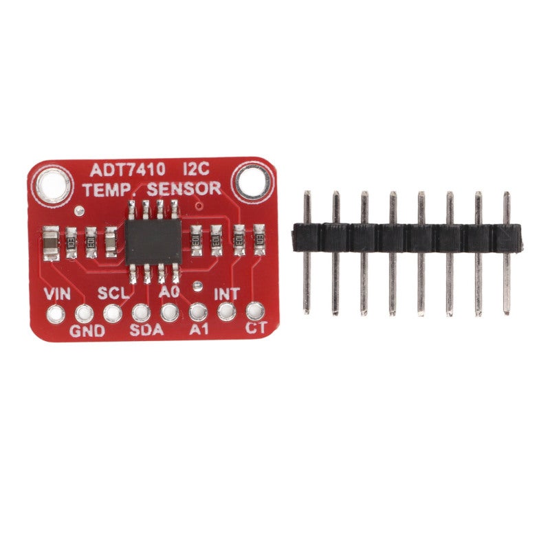 TRZ High Accuracy Temperature Sensor Breakout Board I2C Interface 16-Bit Resolution - Interrupt Alarm Pins 2.7V to 5.5V for Control Systems - Image 1