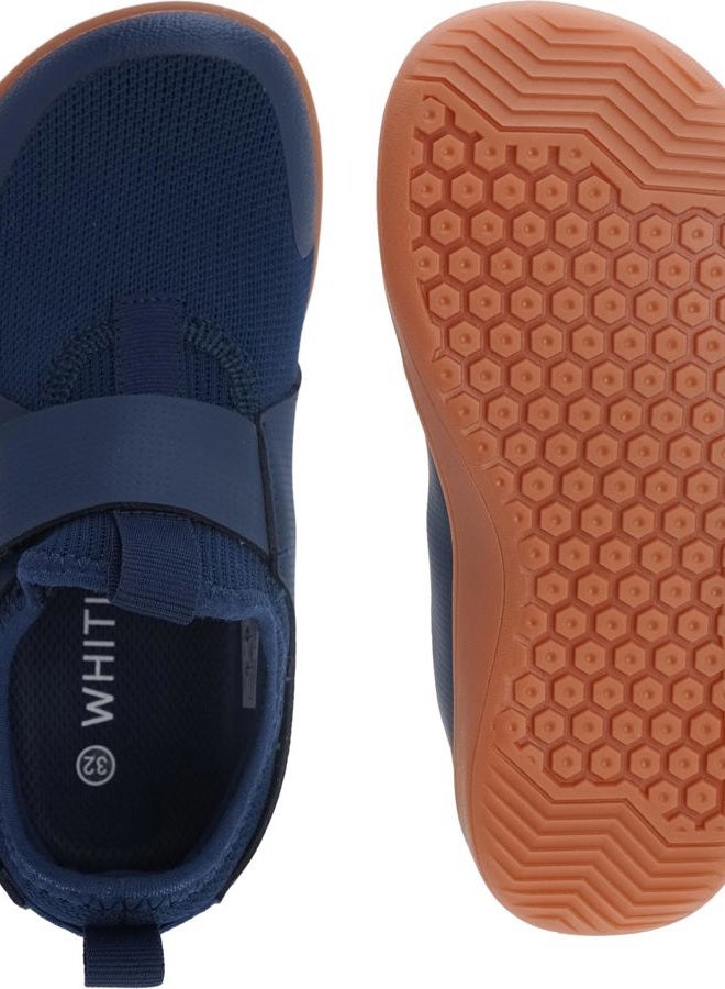 WHITIN Toddler/Kids Wide Barefoot Shoes for Boys/Girls Pull-On Sneakers Minimalist Wide Width Zero Drop Size 10 Walking Jogging Sports Jump Runner Tennis Navy Blue 27 - Image 5