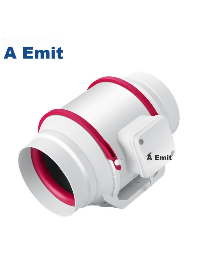 Airmate Dpt20-85a Duct Fan, Kitchen Exhaust Fan, Bathroom Ventilation Fan, Exhaust Fan, 8-inch Duct-type Extractor Fan - Image 2