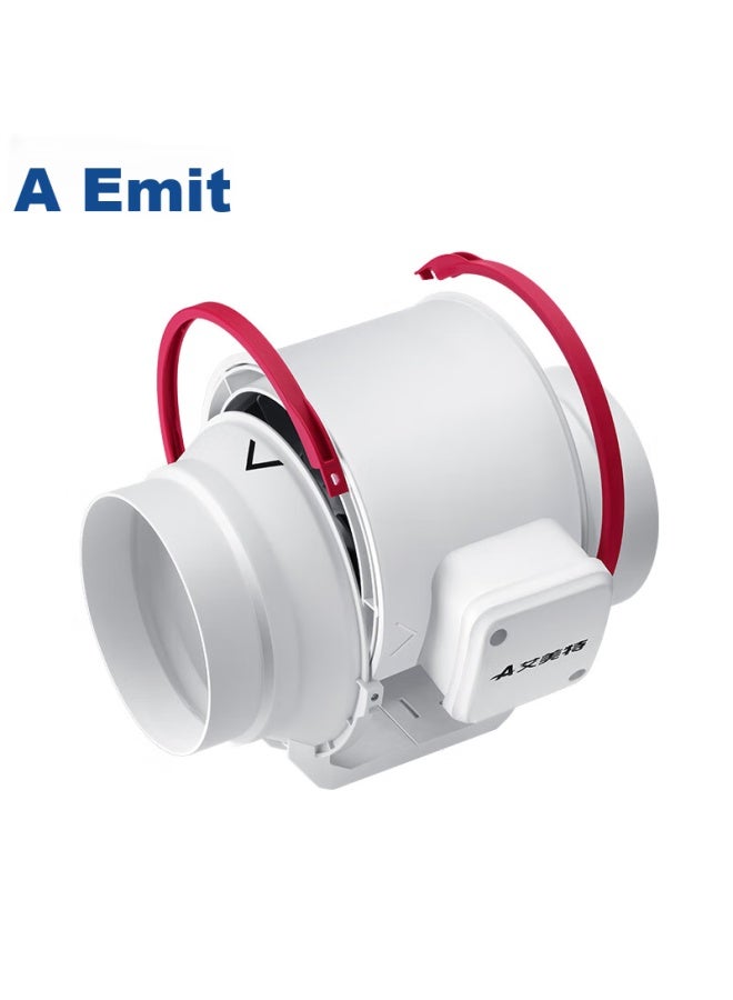 Airmate Dpt20-85a Duct Fan, Kitchen Exhaust Fan, Bathroom Ventilation Fan, Exhaust Fan, 8-inch Duct-type Extractor Fan - Image 3