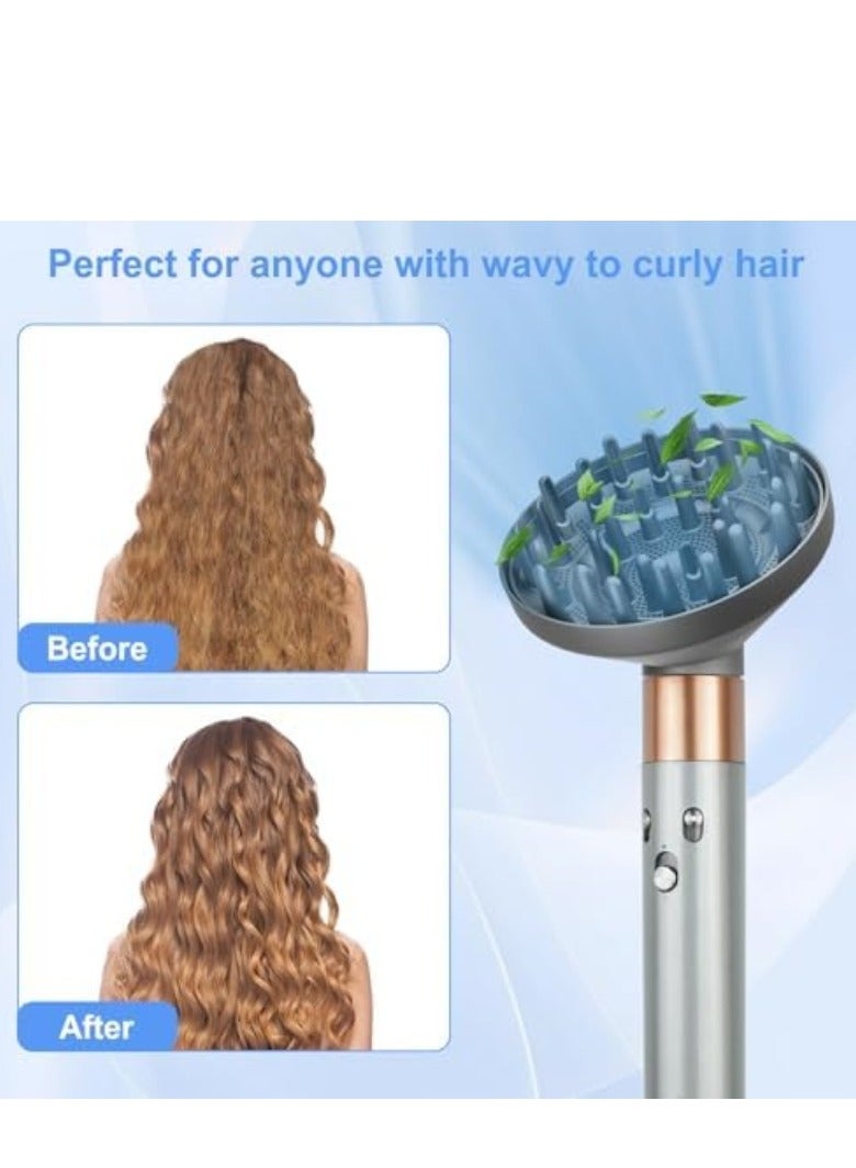 ملحق ناشر الشعر ل Dyson Airwrap ، فوهة ناشر مطورة متوافقة مع Airwrap Styler ، ملحق ناشر ل Airwrap HS01 / HS05 ، للاستبدال رقم الجزء 973365-01 ، ذهبي - Image 5