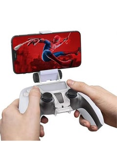 IINE Phone Mount Clip for PS5/PS5 Slim Controller,Controller Mobile Gaming Clip,for iPhone,Android with PS Remote Play Adjustable Holder Accessories Remote Stream Gaming  - Image 2