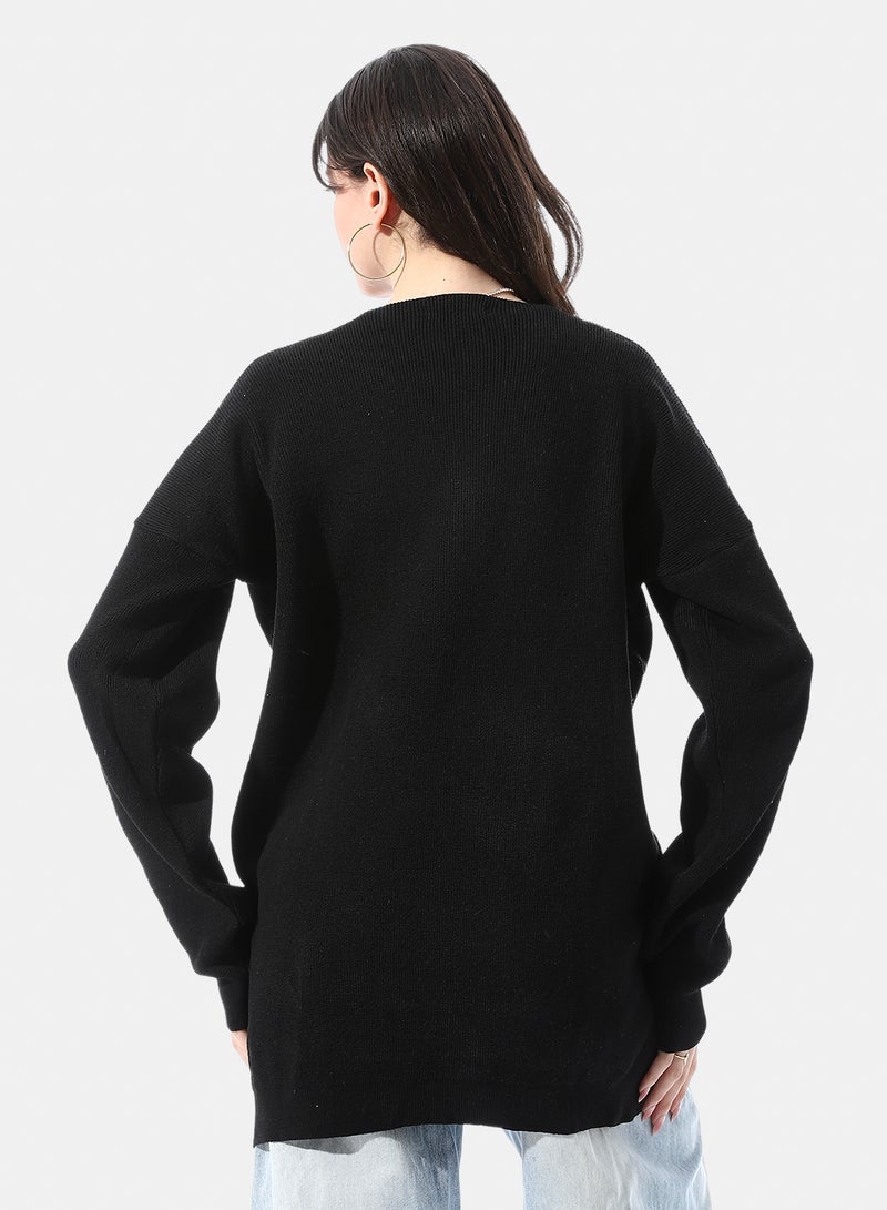 Andora Dropped Shoulders Relaxed Fit Pullover - Image 3
