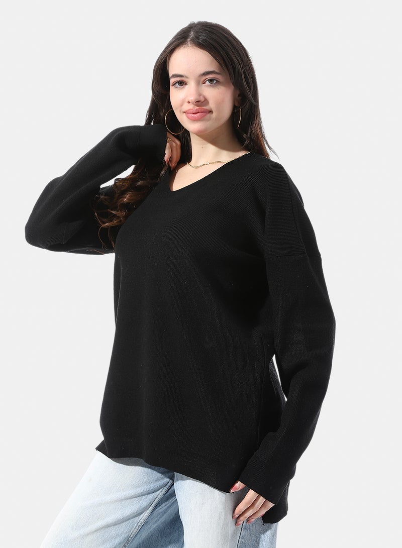 Andora Dropped Shoulders Relaxed Fit Pullover - Image 2