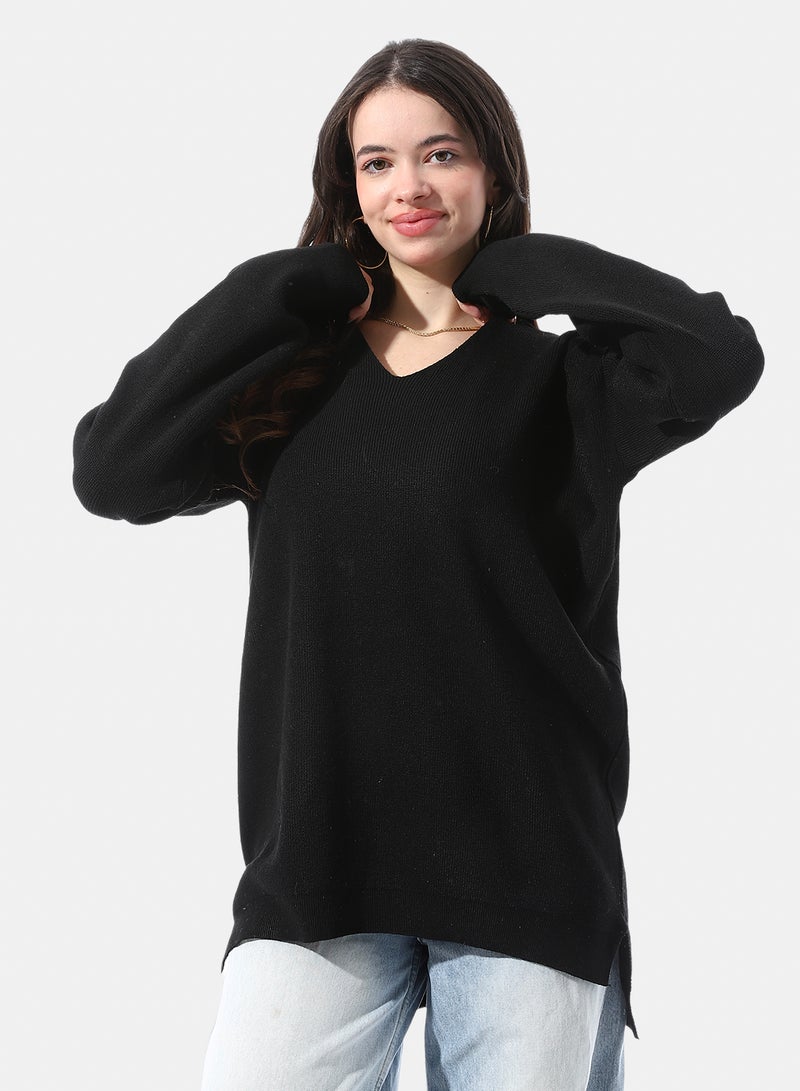 Andora Dropped Shoulders Relaxed Fit Pullover - Image 1