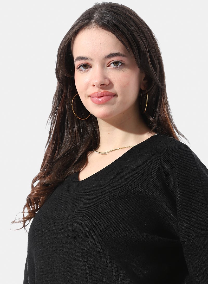 Andora Dropped Shoulders Relaxed Fit Pullover - Image 4