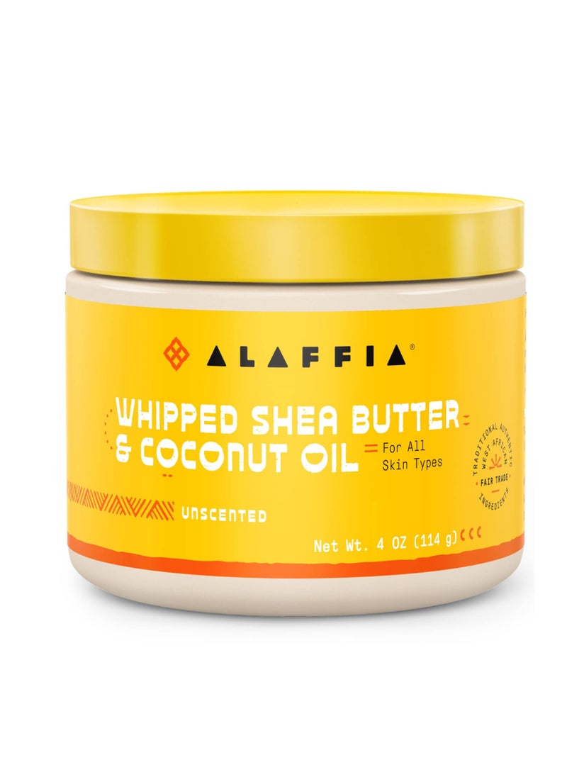 Alaffia Whipped Shea Butter and Coconut Oil, for Smooth, Soft Skin, Unscented 4 Oz - pzsku/Z33B34B97FBA9091AF15CZ/45/1741235612/a75457cf-6932-4983-91ad-35ea07e8653a