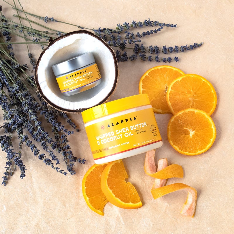 Alaffia Whipped Shea Butter and Coconut Oil, for Smooth, Soft Skin, Unscented 4 Oz - Image 3