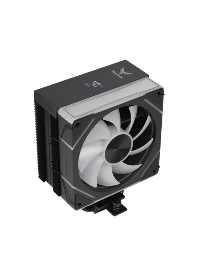 ثيرمو مبرد هواء من ثيرمو تيتان N400D ديجتال ARGB – لون أسود - Image 4