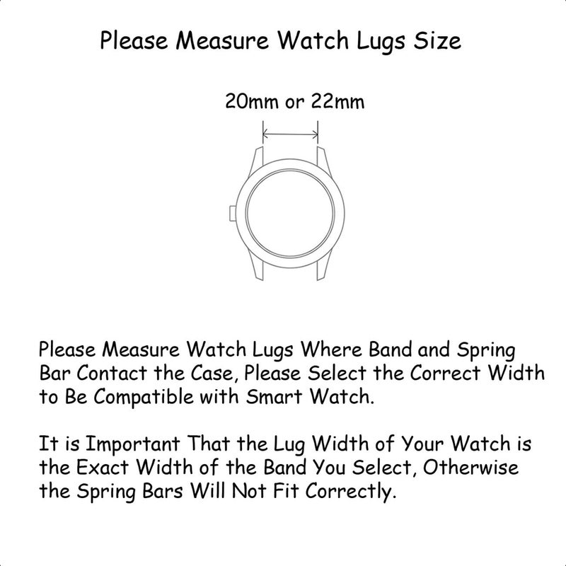 Snowoxen Galaxy Watch 3 45mm Band 2 Pack, Compatible with Samsung Watch 3 Bands 45mm, Width 22mm Quick Release Leather Straps Unisex Size(Black+Dark Brown) - Image 4
