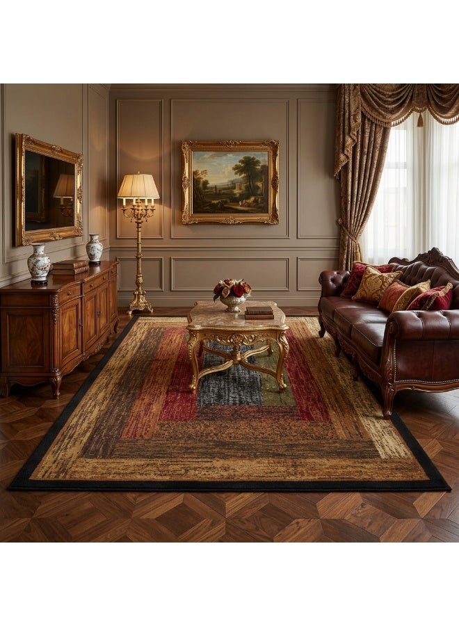 بديل سجاد مودرن ثلاثي الأبعاد (3D) مقاوم للانزلاق وقابل للغسيل - مقاس 160×230 سم - موديل تيرّا فيستا - Image 4