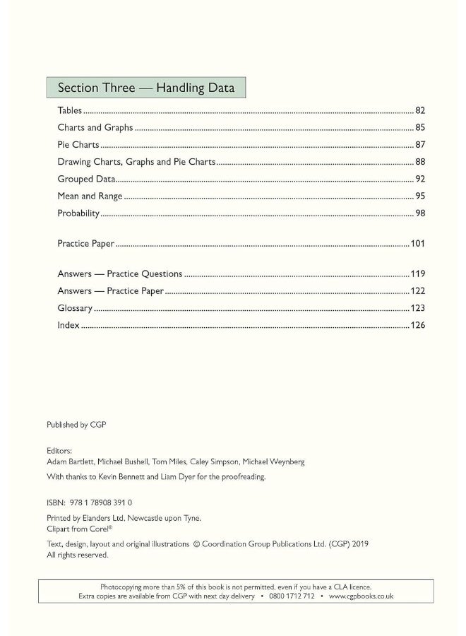 Functional Skills Maths: Edexcel Level 1 - Study & Test Practice