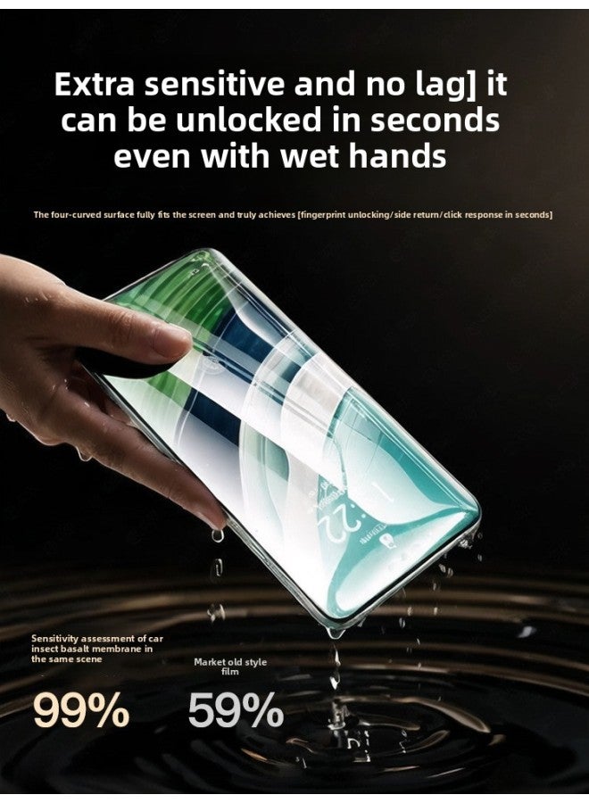 For Huawei Mate70 Tempered Film Pura70mate60pro Mobile Phone P40p50e For Huawei Nova13 Vitality-Colour:Second-generation Xuanwu Glass Film 【50 Times Explosion-proof】★Ultra-clear 3 Sets】 100% Well-filmed★Unlock In Seconds Without White Edges*free Finger Cot-Size:For Huawei P50e - Image 2