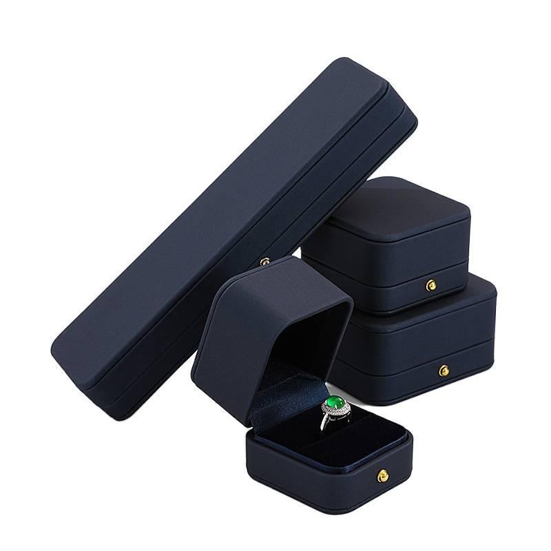 PU Leather Jewelry Box Storage for Rings Earrings Necklaces and Bracelets Multicolour - Image 1