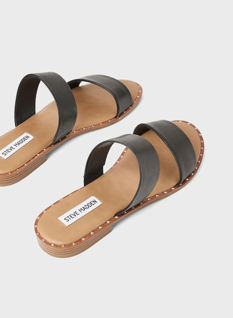 STEVE MADDEN Treated Flat Sandals