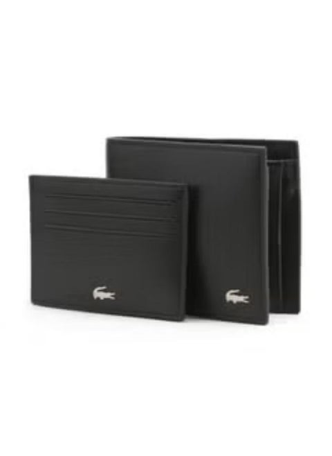 Lacoste men's wallet and card holder set