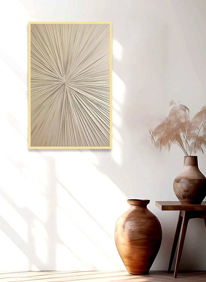 4gdran Canvas Wall Art For Wall Decoration Abstract Design With A Hollow Frame Size 120x80cm One Piece  - Image 1
