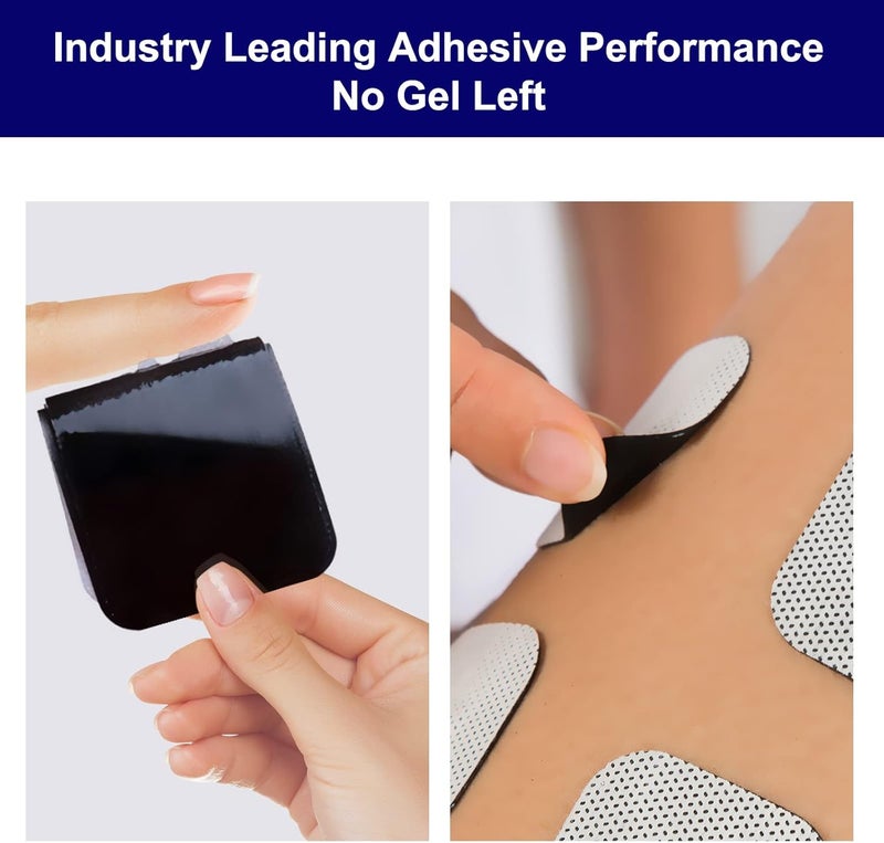 NURSAL TENS Unit Replacement Pads - 20pcs Reusable 2x2 Electrode Pads with Self-Stick Performance for Electrotherapy - Image 2