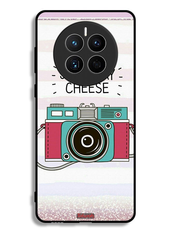 Tolwak Huawei Mate 50E Protective Case Cover Just Say Cheese - Image 1