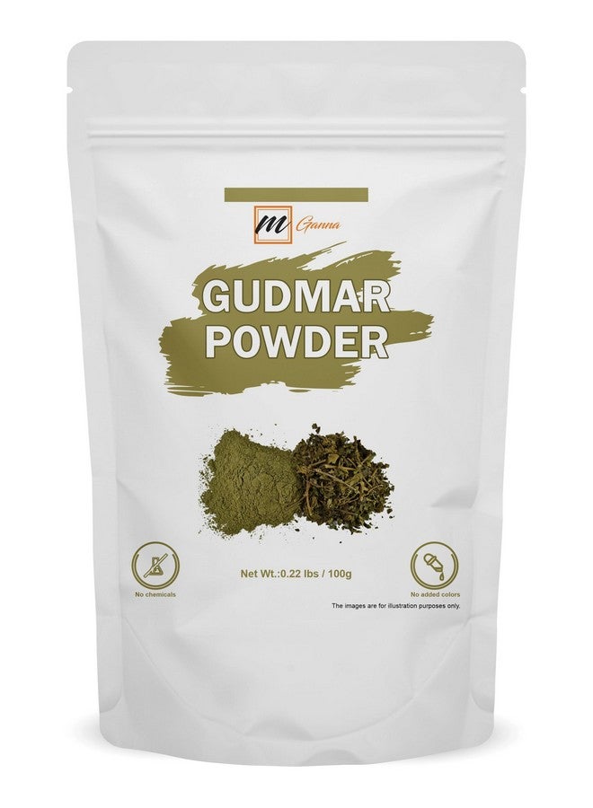 mGanna 100% Natural Pure Gudmar (Gymnema Sylvestre) Powder for Health and Skin Care 100 GMS / 0.22 LBS - Image 1